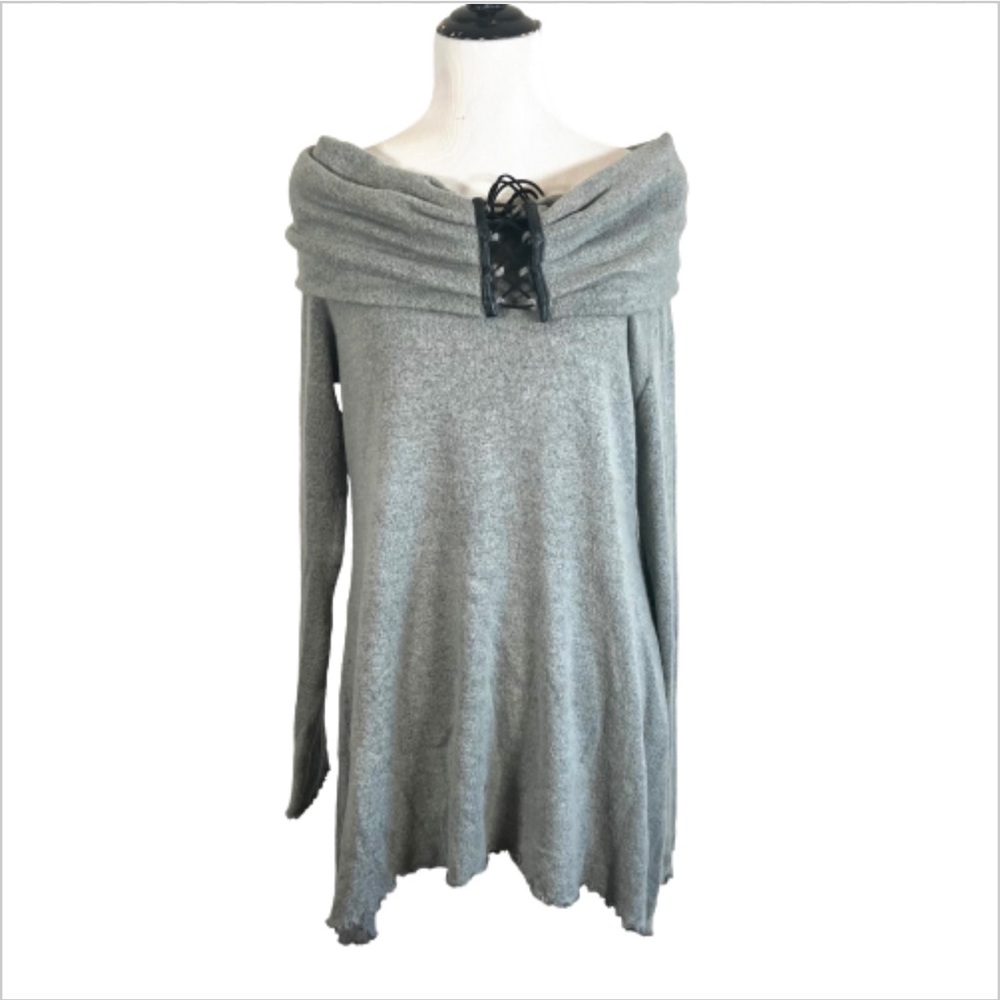 Union of Angels Long Sleeve Grey Sweater